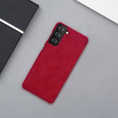 Чехол-книжка NILLKIN Qin Series для Samsung Galaxy S21 Plus - Red
