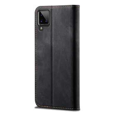 Чехол-книжка UniCase Jeans Wallet для Samsung Galaxy A12 (A125) / A12 Nacho (A127) / M12 (M127) - Black