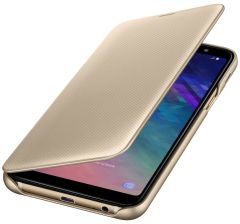 Чохол-книжка Wallet Cover для Samsung Galaxy A6+ 2018 (A605) EF-WA605CFEGRU - Gold