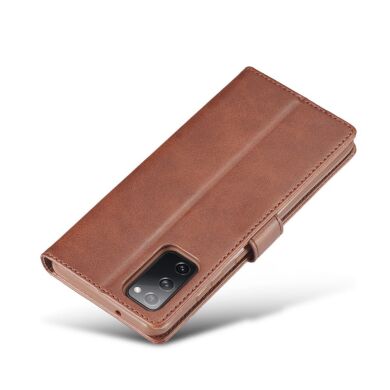 Чехол LC.IMEEKE Wallet Case для Samsung Galaxy S20 FE (G780) - Coffee
