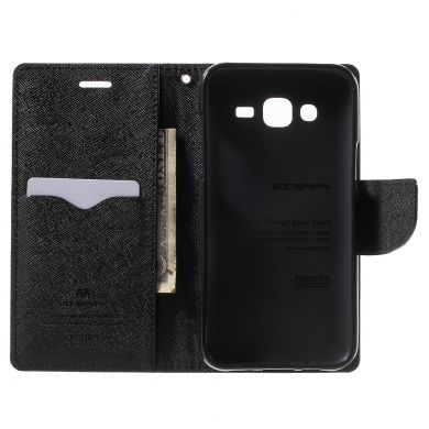 Чехол Mercury Fancy Diary для Samsung Galaxy J5 (J500) - Black