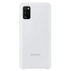 Чехол Silicone Cover для Samsung Galaxy A41 (A415) EF-PA415TWEGRU - White