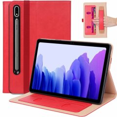 Чехол UniCase Business Style для Samsung Galaxy Tab S7 (T870/875) / S8 (T700/706) - Red