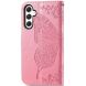 Чехол UniCase Butterfly Pattern для Samsung Galaxy A55 (A556) - Pink. Фото 4 из 5