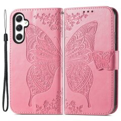 Чехол UniCase Butterfly Pattern для Samsung Galaxy A55 (A556) - Pink