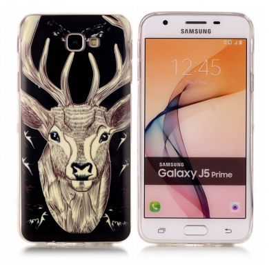 Deexe LumiCase Силиконовый чехол для Samsung Galaxy J5 Prime - Elk