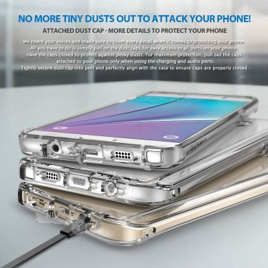 Защитная накладка Ringke Fusion для Samsung Galaxy Note 5 (N920) - Black