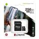 Картка пам`яті Kingston microSDXC 256GB Canvas Select Plus C10 UHS-I R100MB/s + адаптер