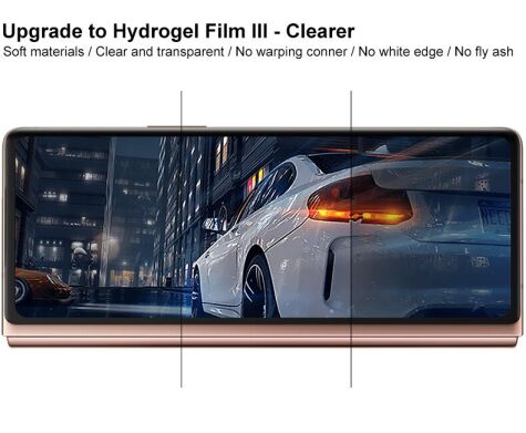 Комплект защитных пленок (на экран и заднюю панель) IMAK Hydrogel Film III для Samsung Galaxy Fold 2