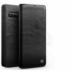 Кожаный чехол QIALINO Classic Case для Samsung Galaxy S10 Plus (G975) - Black