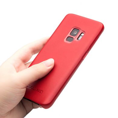 Кожаный чехол QIALINO Leather Cover для Samsung Galaxy S9 (G960) - Red