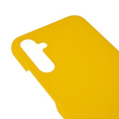 Пластиковый чехол Deexe Hard Shell для Samsung Galaxy A24 (A245) - Yellow