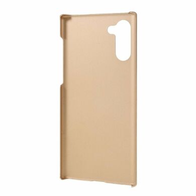 Пластиковый чехол Deexe Hard Shell для Samsung Galaxy Note 10 (N970) - Gold