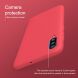 Пластиковый чехол NILLKIN Frosted Shield для Samsung Galaxy A70 (A705) - Red. Фото 13 из 15