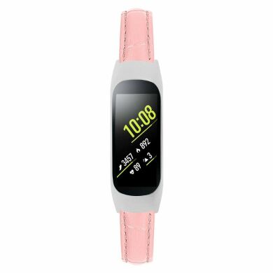 Ремінець UniCase Crocodile Texture для Samsung Fit E (SM-R375) - Pink