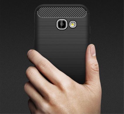 Защитный чехол UniCase Carbon для Samsung Galaxy A3 2017 (A320) - Black