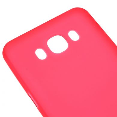 Силиконовый чехол Deexe Soft Case для Samsung Galaxy J7 2016 - Red