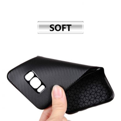 Силиконовый (TPU) чехол iZore Fiber для Samsung Galaxy S8 (G950) - Black