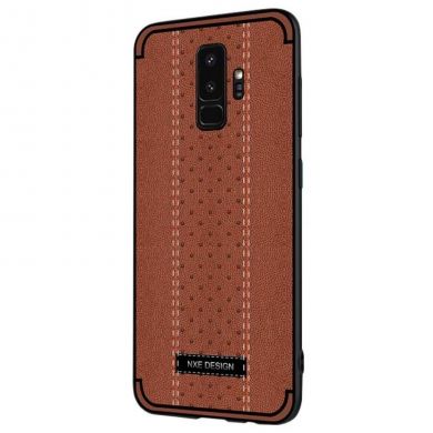 Захисний чохол NXE Leather Cover для Samsung Galaxy S9 (G960) - Brown