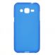 Силиконовая накладка Deexe Soft Case для Samsung Galaxy J2 (J200) - Light Blue. Фото 1 из 5