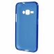 Силиконовый чехол Deexe Soft Case для Samsung Galaxy J1 2016 (J120) - Blue. Фото 2 из 5