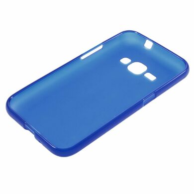 Силиконовый чехол Deexe Soft Case для Samsung Galaxy J1 2016 (J120) - Blue