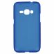Силиконовый чехол Deexe Soft Case для Samsung Galaxy J1 2016 (J120) - Blue. Фото 1 из 5