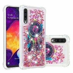 Силіконовий (TPU) чохол Deexe Fashion Glitter для Samsung Galaxy A50 (A505) / A30s (A307) / A50s (A507) - Colorful Dream Catcher