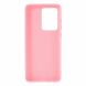 Силиконовый (TPU) чехол Deexe Matte Case для Samsung Galaxy S20 Ultra (G988) - Pink. Фото 3 из 5