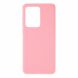 Силиконовый (TPU) чехол Deexe Matte Case для Samsung Galaxy S20 Ultra (G988) - Pink. Фото 1 из 5