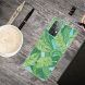 Силиконовый (TPU) чехол Deexe Pretty Glossy для Samsung Galaxy A53 - Green Leaves. Фото 2 из 4