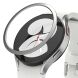 Защитная накладка RINGKE Bezel Styling для Samsung Galaxy Watch 4 / 5 (44mm) - Silver / Stainless Steel. Фото 1 из 12