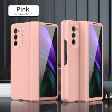 Защитный чехол Deexe Full Protection для Samsung Galaxy Fold 2 - Pink