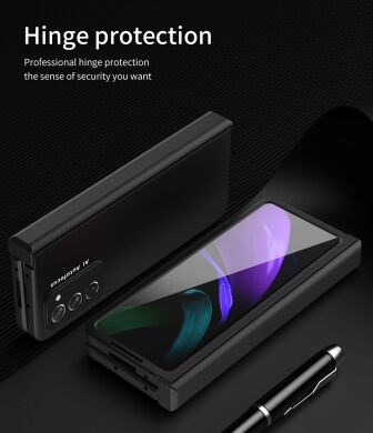 Защитный чехол Deexe Full Protection для Samsung Galaxy Fold 2 - Pink