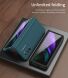 Защитный чехол Deexe Full Protection для Samsung Galaxy Fold 2 - Pink. Фото 4 из 9