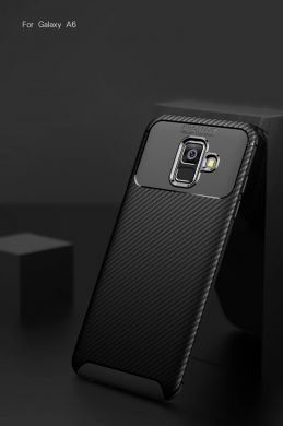 Защитный чехол Deexe Fusion для Samsung Galaxy A6 2018 (A600) - Brown