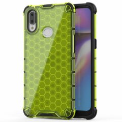 Защитный чехол Deexe Honeycomb Series для Samsung Galaxy A10s (A107) - Green
