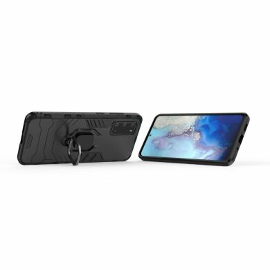 Защитный чехол Deexe Hybrid Case для Samsung Galaxy S20 Ultra (G988) - Black