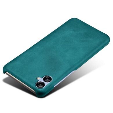 Защитный чехол Deexe Leather Back Cover для Samsung Galaxy A04e (A042) - Green
