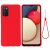 Защитный чехол Deexe Silicone Case для Samsung Galaxy A02s (A025) - Red