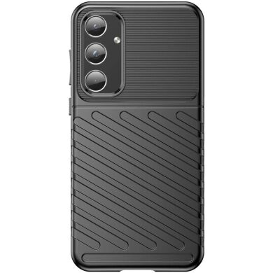 Защитный чехол Deexe Thunder Series для Samsung Galaxy A55 (A556) - Black