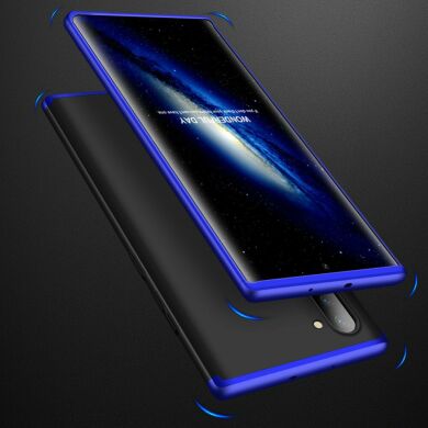 Защитный чехол GKK Double Dip Case для Samsung Galaxy Note 10 (N970) - Black / Blue