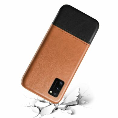 Защитный чехол KSQ Dual Color для Samsung Galaxy A41 (A415) - Brown / Black