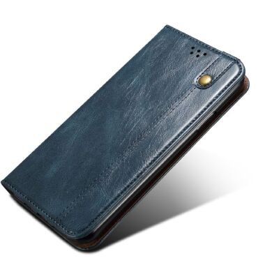Защитный чехол UniCase Leather Wallet для Samsung Galaxy S21 (G991) - Blue
