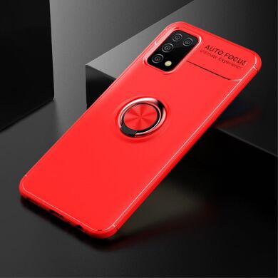 Защитный чехол UniCase Magnetic Ring для Samsung Galaxy A02s (A025) - Red