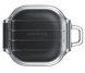 Защитный чехол Water Resistant Cover для Samsung Galaxy Buds Live / Buds Pro / Buds 2 / Buds 2 Pro / Buds FE (EF-PR190CBEGRU) - Black. Фото 2 из 3