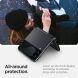 Комплект из пленки и защитного стекла Spigen (SGP) GLAS.tR Full Cover Glass + Hinge Film (2шт) для Samsung Galaxy Flip 4 - Black. Фото 12 из 16