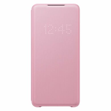 Чехол-книжка LED View Cover для Samsung Galaxy S20 Plus (G985) EF-NG985PPEGRU - Pink