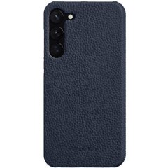 Кожаный чехол MELKCO Leather Case для Samsung Galaxy S23 (S911) - Dark Blue