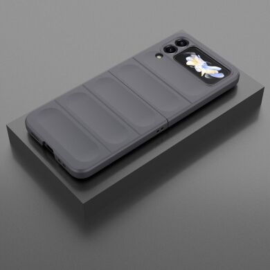 Защитный чехол Deexe Terra Case (FF) для Samsung Galaxy Flip 4 - Black